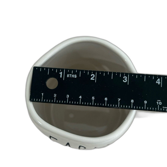 Rae Dunn Artisan Collection by Magenta “Early Bird” Embossed Ceramic Mug. LNWOT - Picture 3 of 8